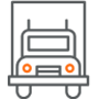 Warehouses and Logistics Icon