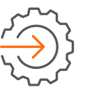 Unmatched Throughput Icon
